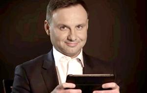 Andrzej Duda na Prima Aprilis