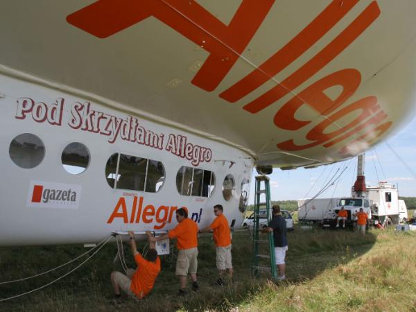 Sterowiec „Pod skrzydłami Allegro”