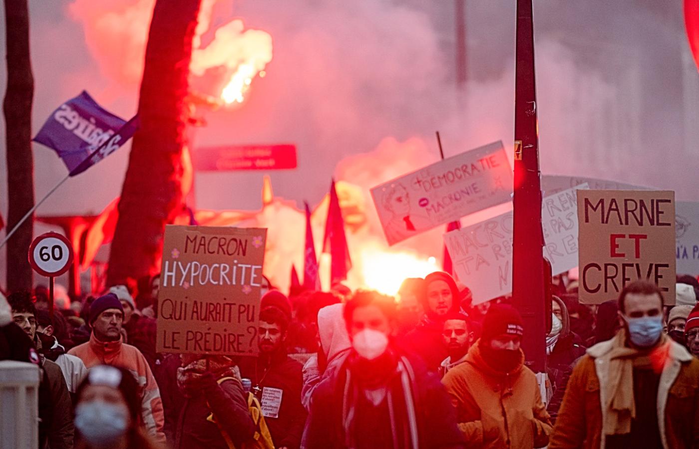 Francja. Protesty przeciwko reformie emerytalnej Macrona