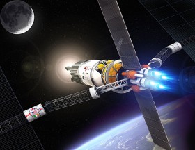 Na początku roku NASA zdecydowała, że na Marsa prawdopodobnie poleci statek napędzany silnikiem VASIMR z Ad Astra Rocket Company. To magnetoplazmowy silnik o zmiennym impulsie właściwym, któremu energii dostarczy mały pokładowy reaktor jądrowy.