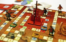 „Wieża Wrońca”, gra planszowa przygotowana na rocznicę stanu wojennego, Kraków, grudzień 2009 r.