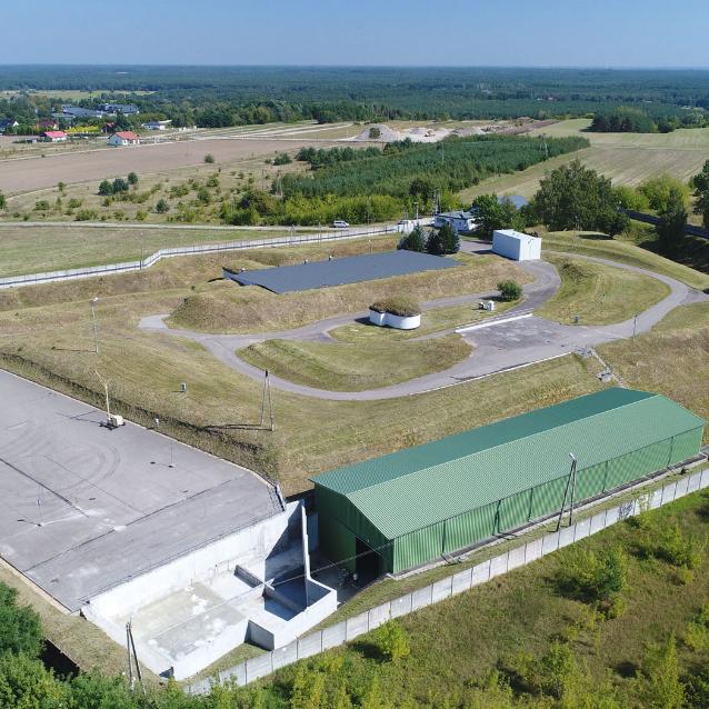 Składowisko w Różanie.