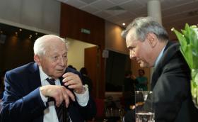 Stanisław Likiernik w rozmowie z redaktorem naczelnym POLITYKI Jerzym Baczyńskim.