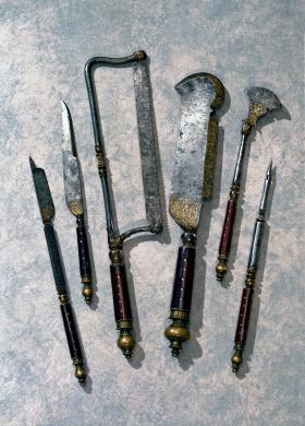 Narzędzia chirurgiczne z XVI w.