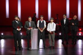 Zespół Hańba!, laureaci Paszportów POLITYKI w kategorii Muzyka popularna.