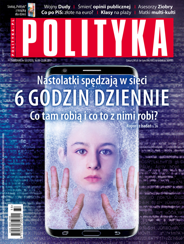okładka - Polityka 33 2017