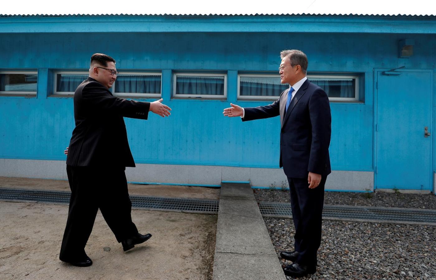Przywódcy obu Korei