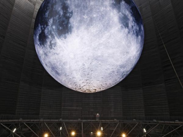 Sala wystawowa w zbiorniku gazu w Oberhausen