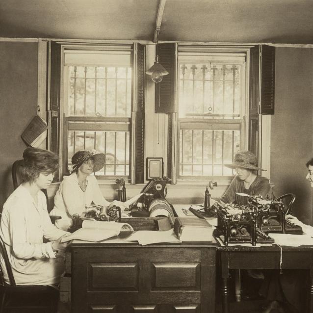 National Women's Party Press Room