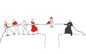 „To nasz kościół, a nie księdza!” – krzyczeli parafianie, zabierając proboszczowi klucze (w Nowielinie) i wymieniając zamki (w Mielęcinie i Pstrowicach).