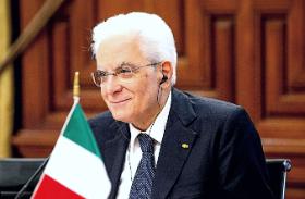 Sergio Mattarella wybrany na kolejną kadencję prezydenta Włoch.