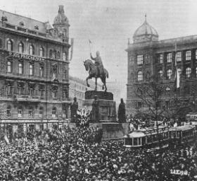 28 października 1918 r. Proklamowanie Czechosłowacji.