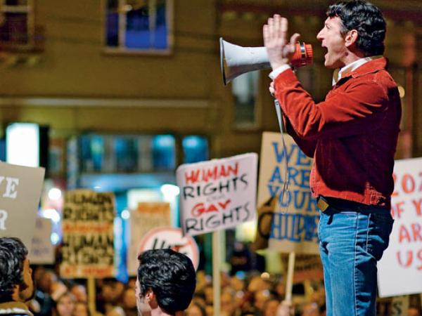 Sean Penn jako Milk. Fot. materiały prasowe