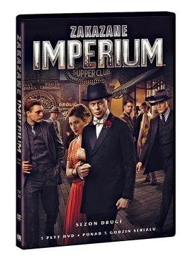 Serial „Zakazane imperium”, sezon 2. Atlantic City barwnej i powabnej ery prohibicji. Enoch „Nucky” Thompson trzyma w garści całe miasto, a konkurencja nie śpi, w siłę rosną młode wilki z Alem Capone na czele. Cena: 149,99 zł (DVD), 299,99 zł (Blu-ray).