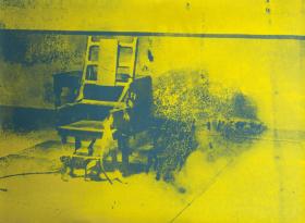 Andy Warhol, „Krzesło elektryczne I”