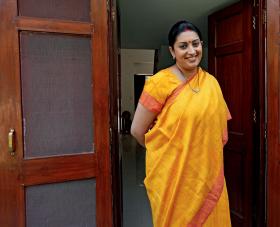 Smriti Irani, indyjska minister tekstyliów