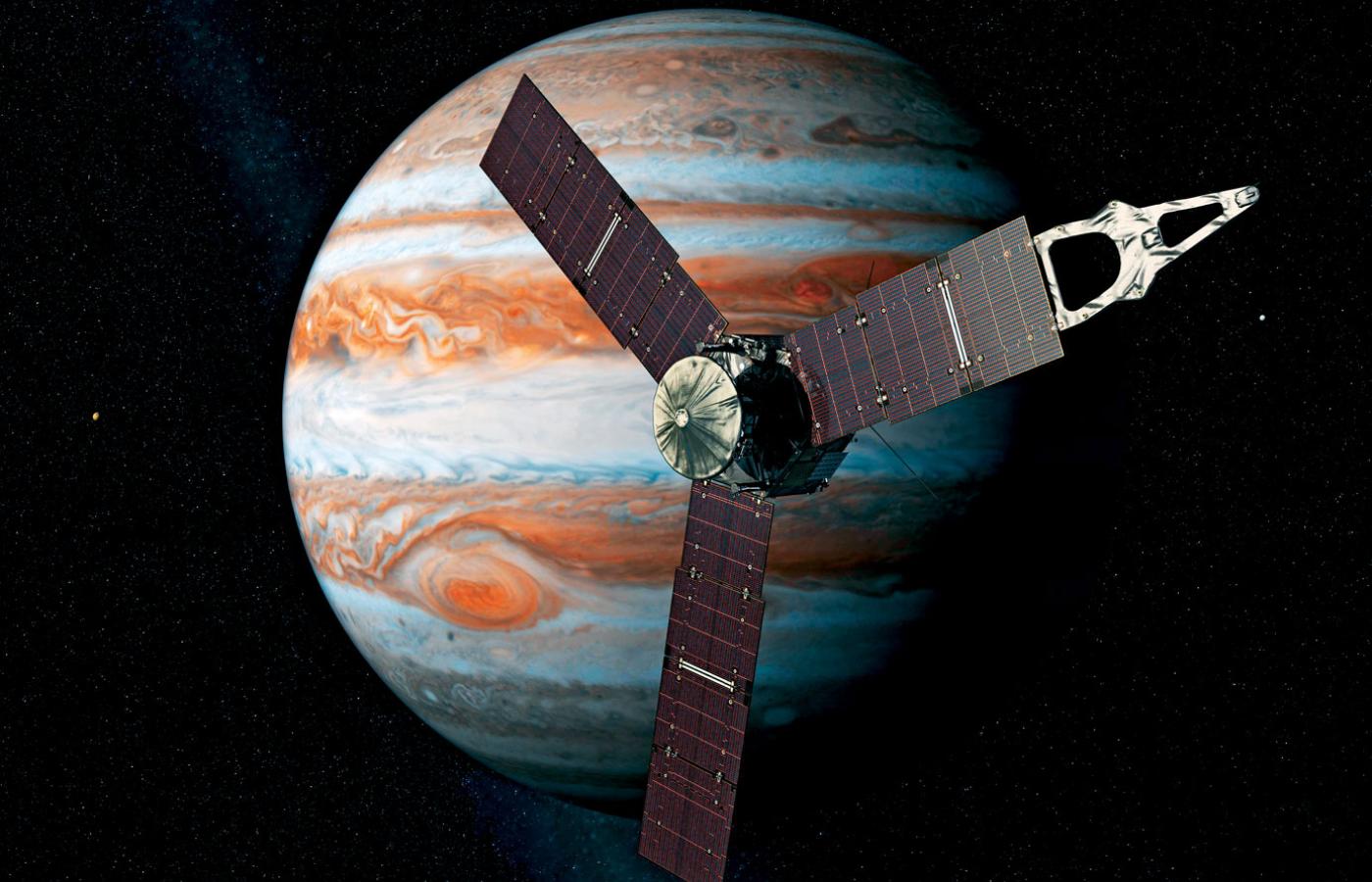 Sonda Juno zbada dokładnie księżyce jowiszowe.