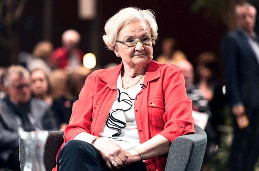 Prof. Ewa Łętowska podczas debaty o wolności w gdańskim ECS w czerwcu 2019 r.