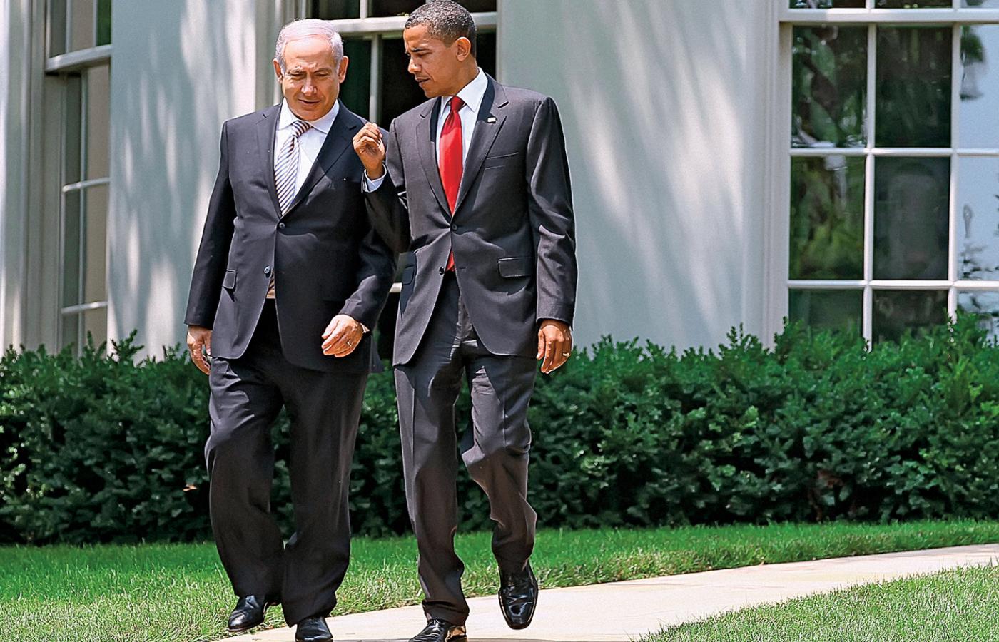 Beniamin Netanjahu i Barack Obama.