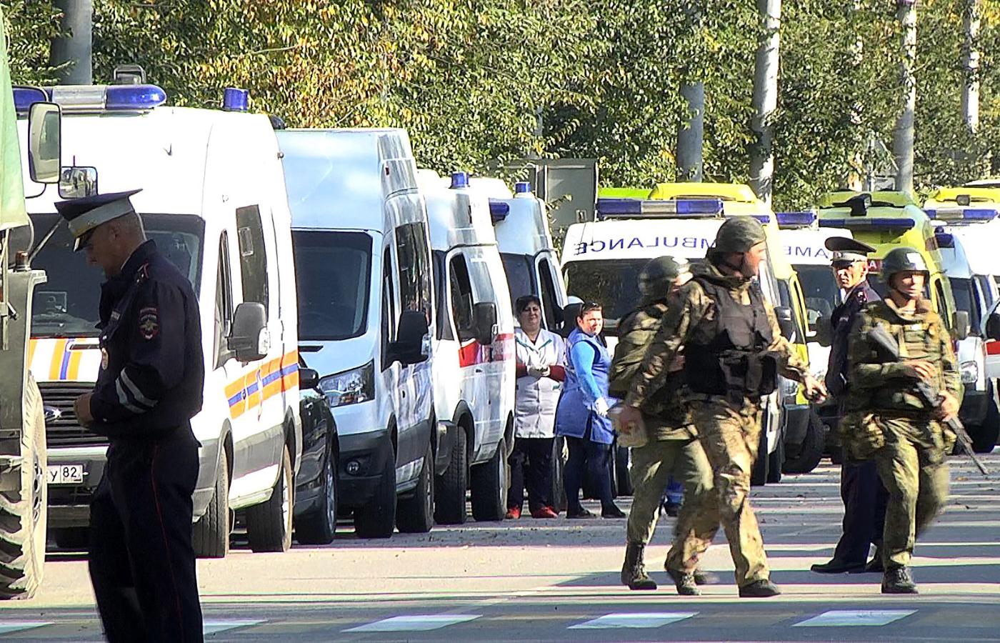 W strzelaninie w Kerczu na Krymie zginęło 17 osób, 50 odniosło rany.