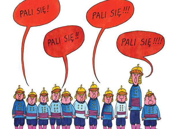 Okładka książki „Pali się!”