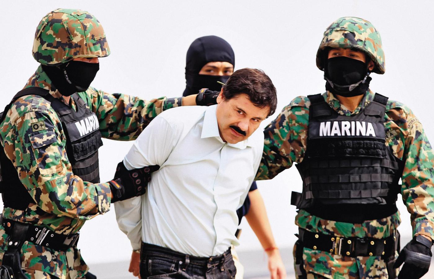 Aresztowanie El Chapo - przywódcy największej mafii narkotykowej w Meksyku.