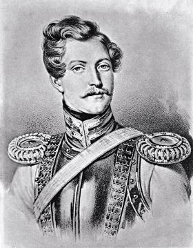 Georges dAnthes na rycinie z epoki.