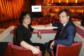 Partnerem kategorii Literatura było Miasto Sopot. Na zdjęciu prezydent Jacek Karnowski oraz wiceprezydent Joanna Cichocka-Gula.