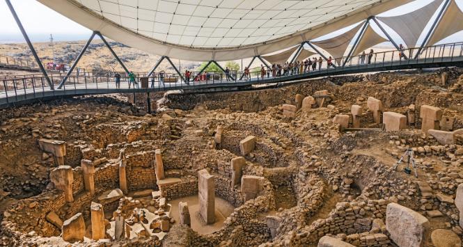 Kręgi w Göbekli Tepe, w południowo-wschodniej Turcji.