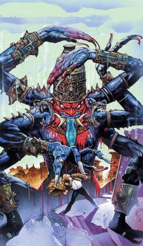 Okładka do 261. zeszytu „Hellblazera”, komiksowej serii grozy