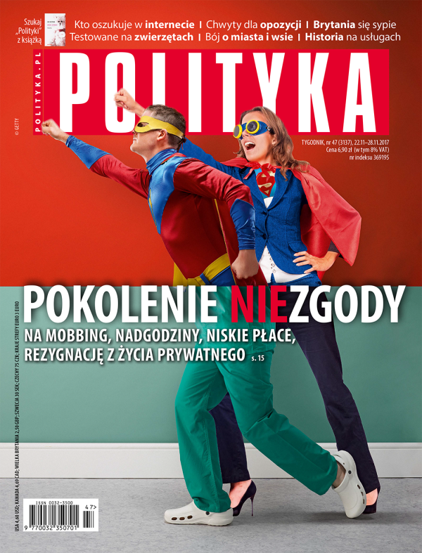 okładka - Polityka 47 2017