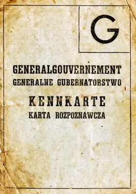 Kenkarta z literą „G” mająca świadczyć o rzekomej przynależności do „narodu góralskiego”.