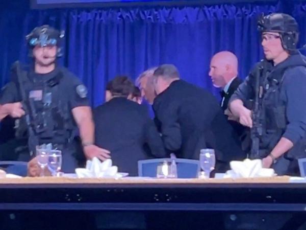 Strzały podczas spotkania Donalda Trumpa z dziennikarzami w Waszyngtonie