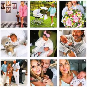 Małgorzata Rozenek-Majdan z mężem Radosławem i nowo narodzonym synkiem Henrykiem.