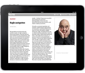 Podobno Stanisław Tym obiecał, że niedługo też kupi sobie iPada i ściągnie Politykę ;-)