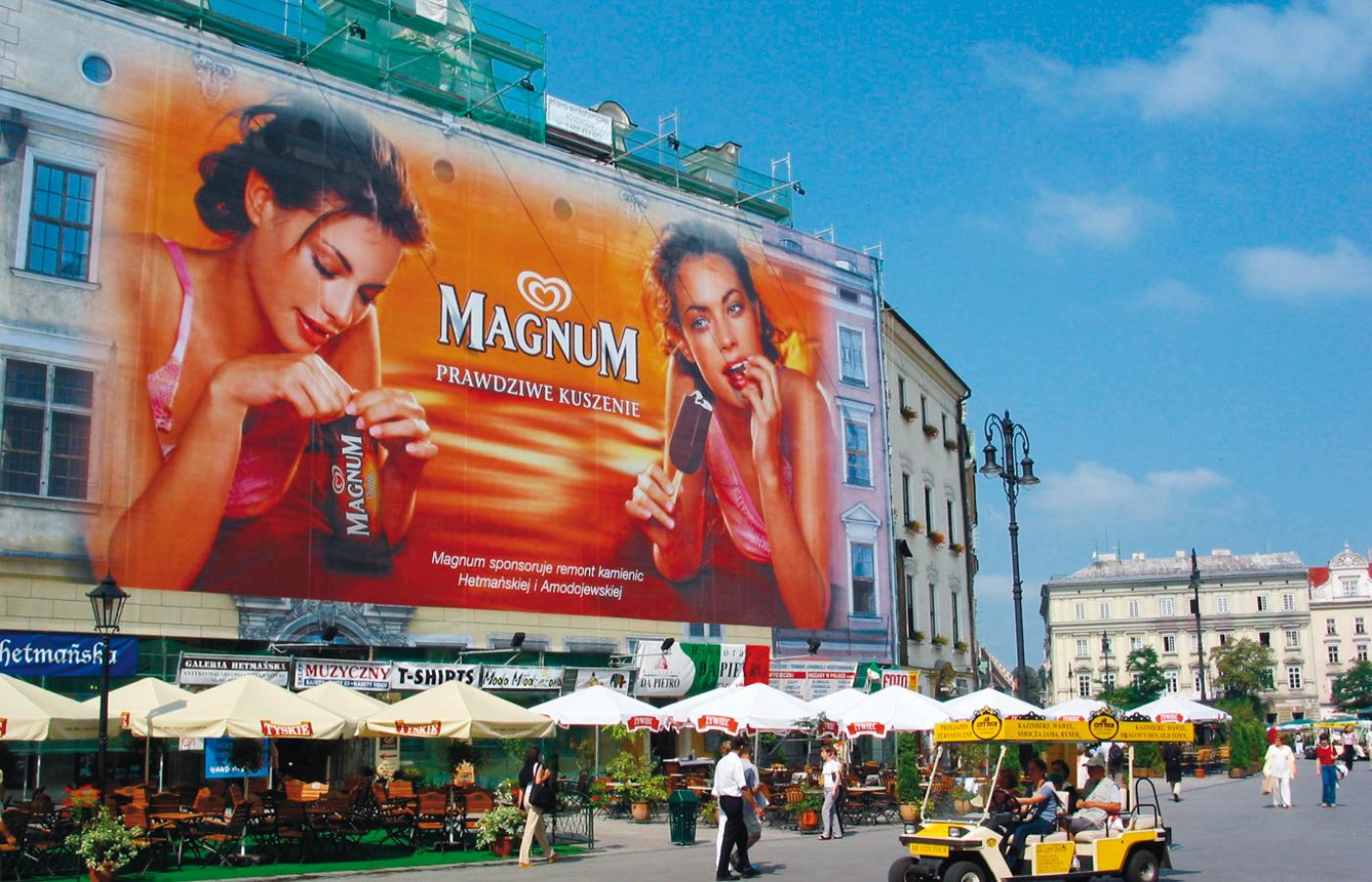 Prezydent Krakowa na wojnę z reklamami i brzydotą postanowił wyruszyć wkrótce po objęciu władzy nad miastem w 2002 r.