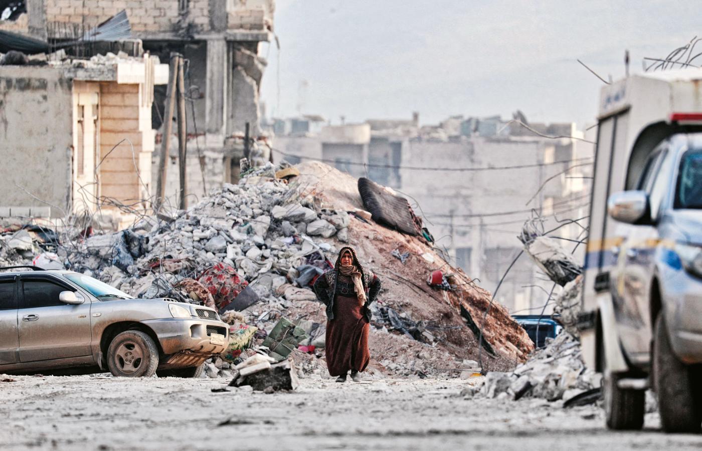 Liczba syryjskich ofiar trzęsienia będzie zapewne goniła tureckie straty.