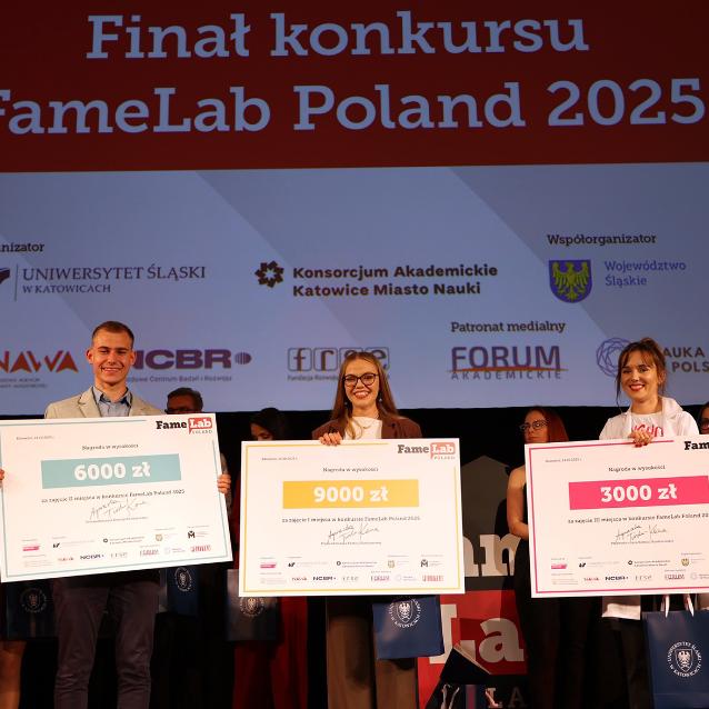Laureaci FameLab Poland 2025.