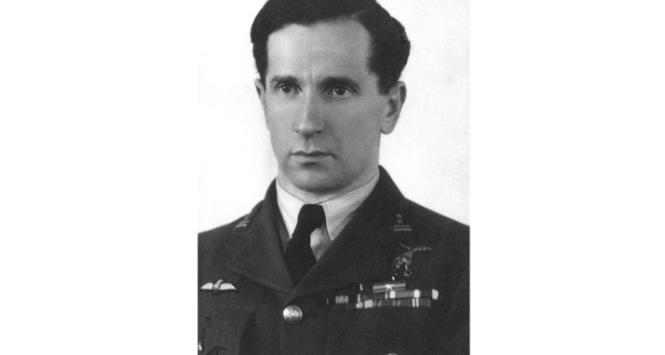Jako podpułkownik pilot, 1948 r.