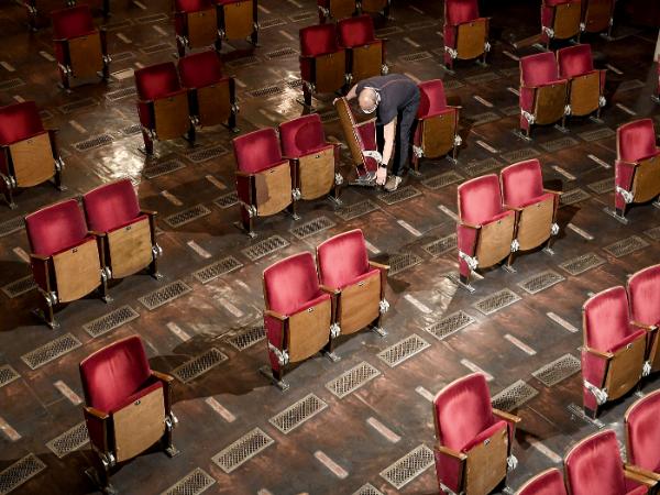 Nowe ustawienie foteli w Berliner Ensemble