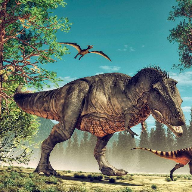 Tyranozaury należały do największych drapieżników w historii. Żyły w końcówce kredy.