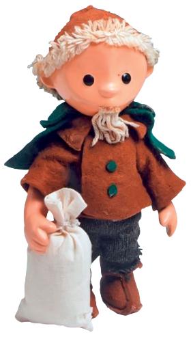 Piaskowy Dziadek w wersji NRD.