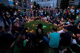 Wieczór poparcia w Toronto. Dzieki blogom Irańczycy na całego świata wiedzą  o swoich akcjach