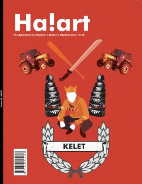 Okładka aktualnego wydania magazynu „Ha!art”