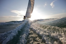 Jacht Amerykanina -  Brada Van Liew.