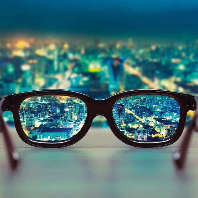 Okulary high-tech.