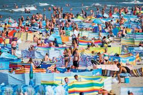 Tradycyjny parawaning we Władysławowie