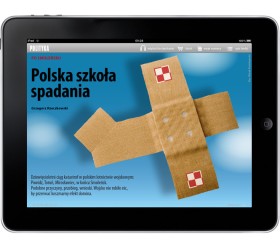 Artykuły wyglądają jak w wersji papierowej tygodnika, jednak na iPadzie kolumna z drukiem nas nie ogranicza. Stąd większe, bardziej wizualne otwarcia artykułów.