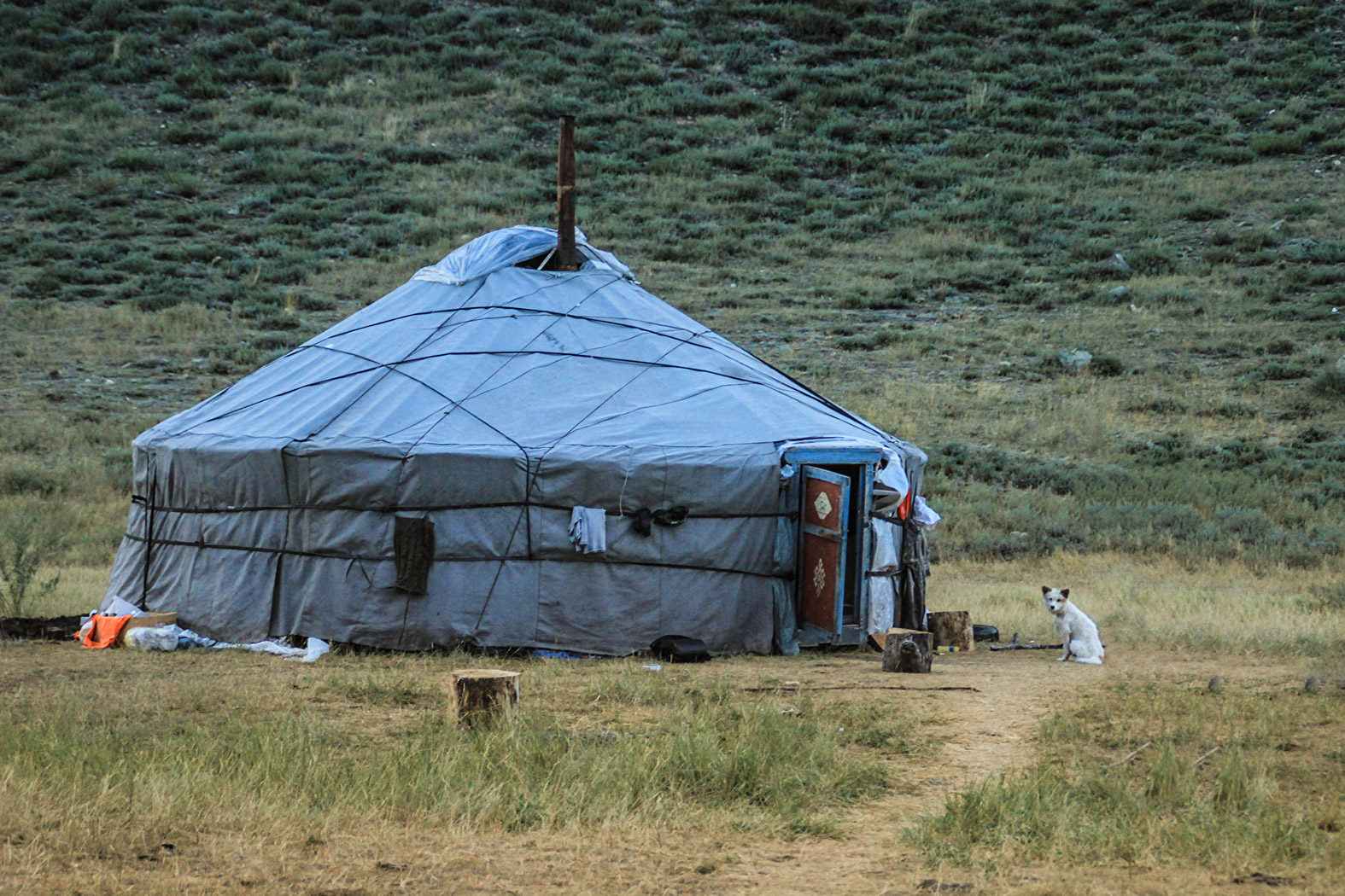 Жуткая юрта в Монголии