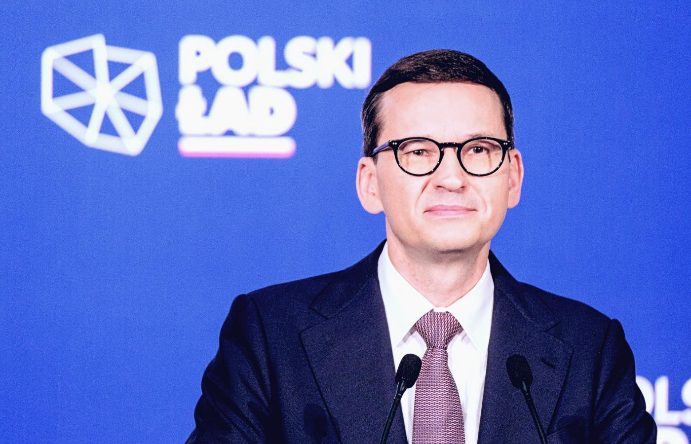 Premier Mateusz Morawiecki jest twarzą Polskiego Ładu.